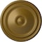 Ekena Millwork Reece Ceiling Medallion (Fits Canopies up to 2 3/8"), Hand-Painted Gold, 12"OD x 1 3/4"P CM12REGLS - alternate 1